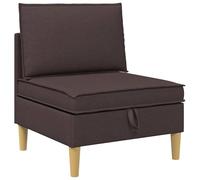 Pouf de Rangement carré en Mousse avec Grand Coffre de Rangement, canapé Convertible Moderne, Assise Ergonomique 70x70 cm pour Salon séjour Bureau, Design scandinave modulable