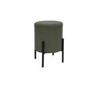 Pouf de Rangement Côtelé "Jules" 41cm Vert