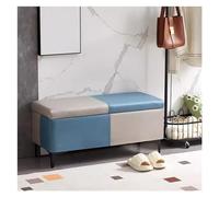 Pouf de rangement extra large - Pouf rectangulaire rembourré avec plateau relevable Solution élégante pour le salon, parfait pour nizing Essentials (couleur : style 6, taille : XX)