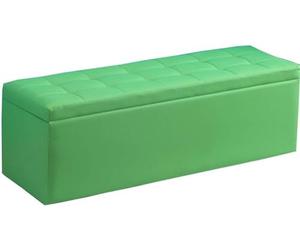 Pouf de rangement pliable - Banc à chaussures multifonction, en similicuir, tabouret rectangulaire haute capacité, supporte 150 kg, parfait pour organiser l'espace