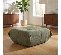 Pouf de Salon - 94 x 83 x 34 cm - Design Togo en Chenille - Repose-pieds & Banc à Chaussures - Vert