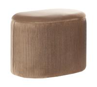 Beliani Pouf de Style Glamour avec Espace de Rangement Pratique 41 cm Richland