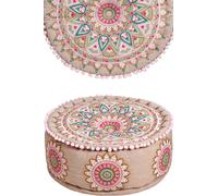 Pouf Déco Multicolore Marrakesch Orient & Mediterran Interior, Coussin de Yoga