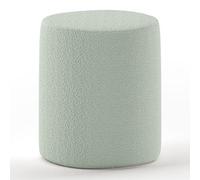 Pouf Design Bouclé "Moon" 41cm Vert