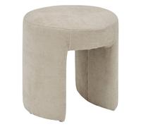 Pouf Jin beige - Atmosphera createur d'interieur
