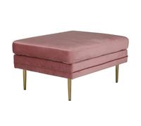 Pouf Design en Velours "Boom" 90cm Rose