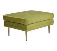 Pouf Design en Velours "Boom" 90cm Vert Vert G