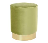 Pouf Design en Velours "Nena" 43cm Vert