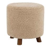 Pouf Design "Mouton" 40cm Beige