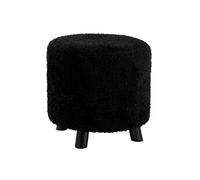 Pouf Design "Mouton" 40cm Noir