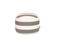 Pouf D'extérieur Fatboy Point, Grand Modèle à Rayures, Couleur Cacao