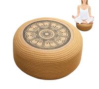 Pouf D'extérieur - Poufs d'Extérieur Imperméables - Coussins Tressés pour Jardin Terrasse Véranda Espaces Côtiers et Maison