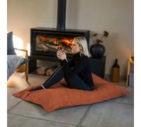 Vivezen - Pouf, Fauteuil d'intérieur déhoussable - 90 x 140 cm - Sherpa - 4 Coloris