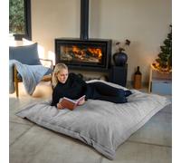 Vivezen - Pouf géant XXL, Fauteuil d'intérieur déhoussable - 150 x 180 cm - Sherpa - 4 Coloris
