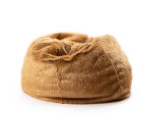 Pouf en peluche Lièvre Brun Lewis avec remplissage