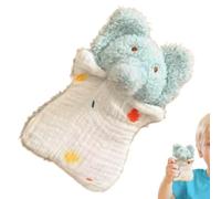 Pouf en peluche souple de 15 cm, jouet apaisant portable | Remplissage de granulés pétrissables contre l'anxiété et pour un meilleur sommeil - Cadeau apaisant pour les couples et les