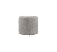 - Pouf en polyester Peg gris
