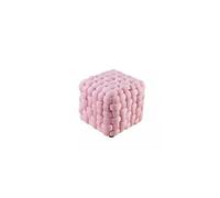 Pouf en tissu COTAN Rose
