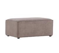 Venture Home - Pouf en tissu velours côtelé Gillholmen Marron G
