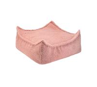 Pouf enfant carré bouclette bouclyn guava pink TU