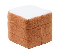 Pouf Enfant Design "Toast" 38cm Beige