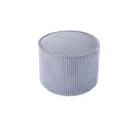 Pouf Enfant En Velours Côtelé Blueberry Blue TU