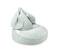 Pouf enfant lapin velours bunny misty green TU