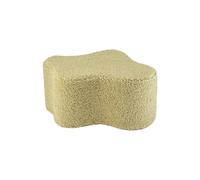 Pouf enfant nuage en teddy matcha TU