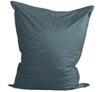 Pouf extérieur imperméable déhoussable anti-UV - 140x180 cm - Bananair - Gris foncé Fabriqué en France