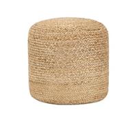 Pouf Fait à la Main Jute Repose-Pied Tabouret Salon Intérieur Maison vidaXL
