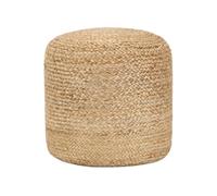 Pouf Fait À La Main 40 X 45 Cm Jute - Vidaxl Marron