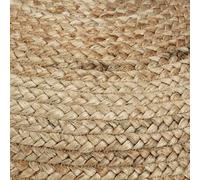 Pouf Fait À La Main 40 X 45 Cm Jute - Vidaxl Marron