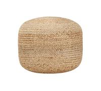 Pouf fait à la main 45 x 30 cm Jute