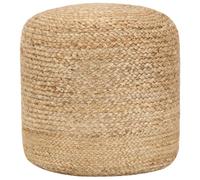Pouf Fait à la Main Jute Repose-Pied Tabouret Salon Intérieur Maison vidaXL