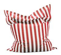 Pouf Flottant Carré For Piscine - Pouf Flottant For Piscine - Grand Pouf Confortable For Extérieur Et Intérieur - Grand Pouf Flottant Carré For Piscine Sans Remplissage ( Color : Red-stripe , Size : 1