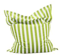 Pouf Flottant Carré For Piscine - Pouf Flottant For Piscine - Grand Pouf Confortable For Extérieur Et Intérieur - Grand Pouf Flottant Carré For Piscine Sans Remplissage ( Color : Light green-stripe ,