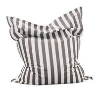 Pouf Flottant Carré For Piscine - Pouf Flottant For Piscine - Grand Pouf Confortable For Extérieur Et Intérieur - Grand Pouf Flottant Carré For Piscine Sans Remplissage ( Color : Light grey-stripe , S