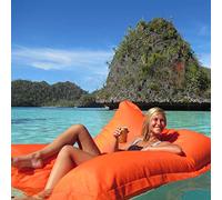 Pouf Flottant For Piscine, Grand Pouf Confortable For L'extérieur Et L'intérieur, Côté Piscine, Haricot Flottant Paresseux, Housse De Canapé Uniquement, Pouf Réutilisable For La Natation ( Color : A )