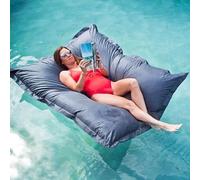 Pouf Flottant For Piscine, Grand Pouf Confortable For L'extérieur Et L'intérieur, Côté Piscine, Haricot Flottant Paresseux, Housse De Canapé Uniquement, Pouf Réutilisable For La Natation ( Color : D )