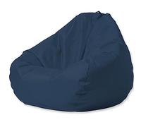 Pouf Flottant For Piscine, Pouf For Adultes, Housse De Pouf Imperméable For Extérieur Sans Remplissage Jardin Plage Camping Piscine Pouf Flottant Pouf Chaise Oxford ( Color : Navy , Size : 2XL-D100cm-