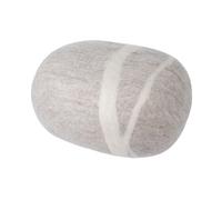 myfelt Pouf galets Béla XXXL beige mélangé LxPxH 80x61x41cm