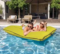 Pouf géant extérieur flottant Intex - Vert