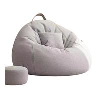 Pouf géant surdimensionné pour adultes - Canapé confortable avec soutien dorsal - Chaise confortable pour salon, université, dortoir - Mobilier de relaxation parfait