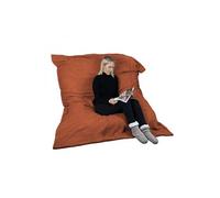 Pouf d'intérieur xxl - terracotta