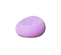 Pouf gonflable floqué - 3 couleurs assorties