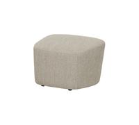 Pouf hocker bouclé Naturel LOFTY