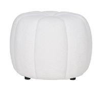 Pouf House Nordic Paisley Blanc 48x38x48x cm