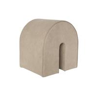 Pouf Incurvé Kristina Dam Studio Brun Clair