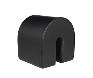 Pouf Incurvé Noir