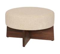 Atmosphera – Pouf Kayan bouclette 50 cm Argile